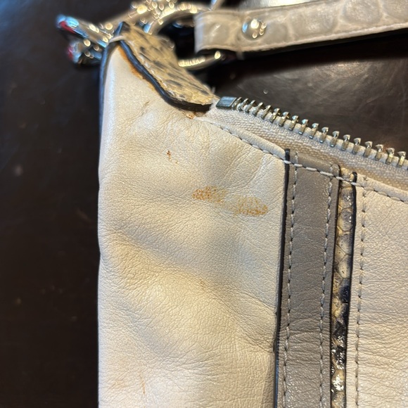 Coach Kristin Spectator Ivory Leather Hobo Bag - Picture 4 of 13